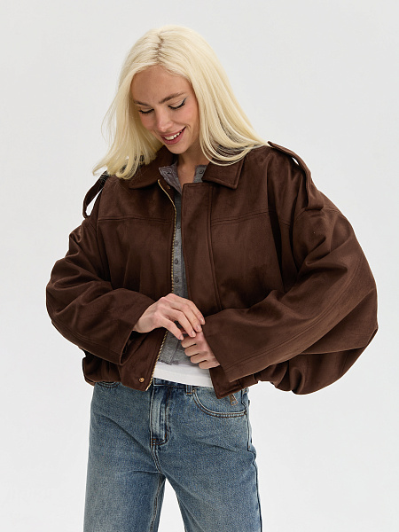 Куртка LAWINTER  модель 25594, цвет Коричневый