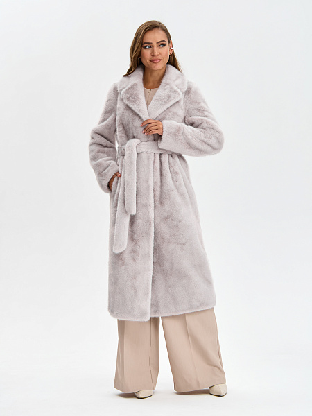 Шуба LAWINTER  модель 5391, цвет Лиловый