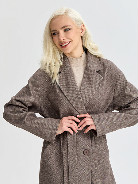 Пальто LAWINTER  модель 83891, цвет Мокко