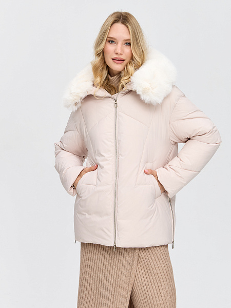 Куртка LAWINTER  модель 8448, цвет Молочный