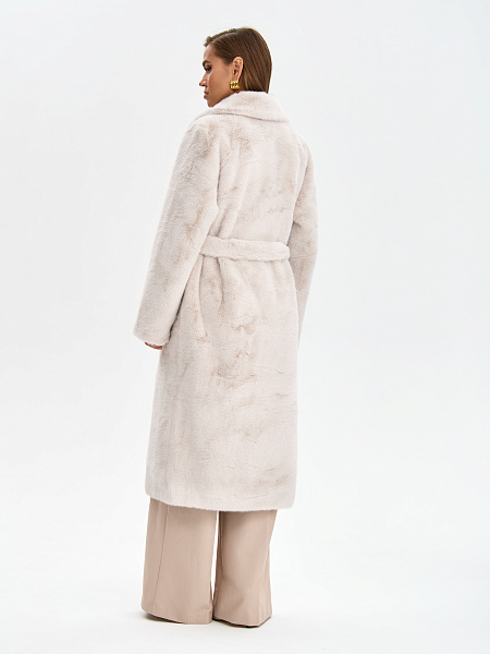 Шуба LAWINTER  модель 5391, цвет Молочный