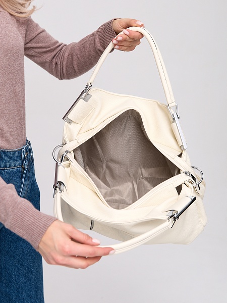 Сумка PARISOT  модель 13162, цвет Молочный