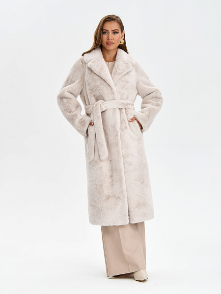 Шуба LAWINTER  модель 5391, цвет Молочный