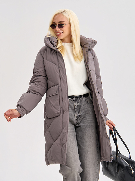 Куртка LAWINTER  модель 85632, цвет Темно-серый