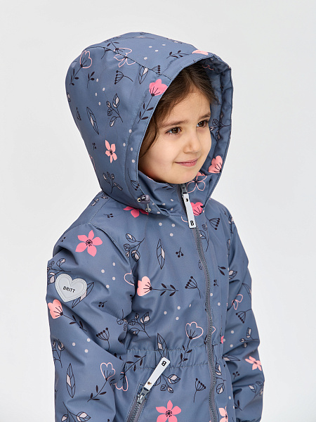 Куртка BRITT  модель 64738, цвет Темно-серый