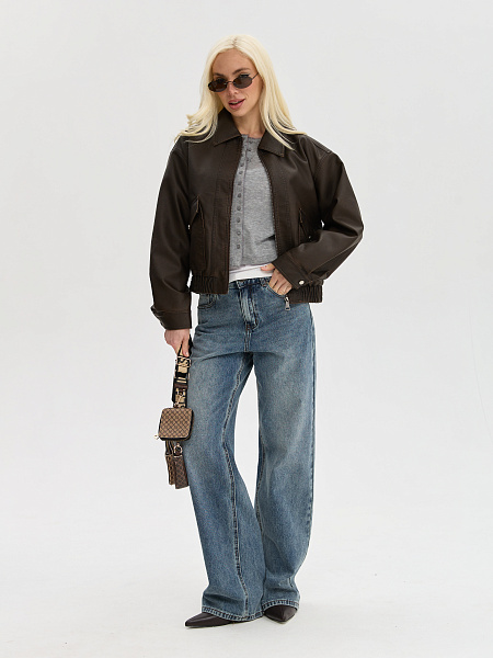 Куртка LAWINTER  модель 25518, цвет Коричневый