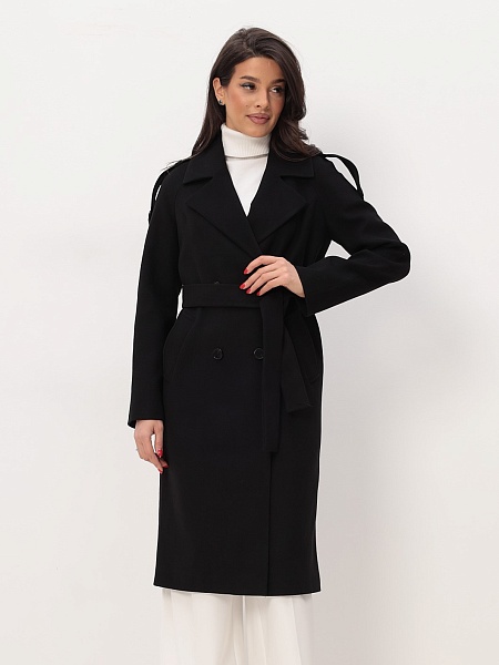 Пальто VALENCIA  модель 81583, цвет Черный