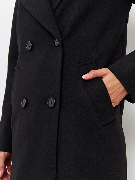 Пальто NAPOLITA  модель 81583, цвет Черный