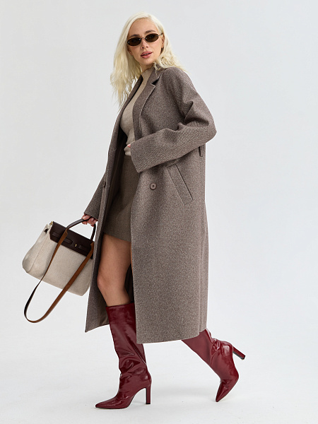 Пальто LAWINTER  модель 83891, цвет Мокко