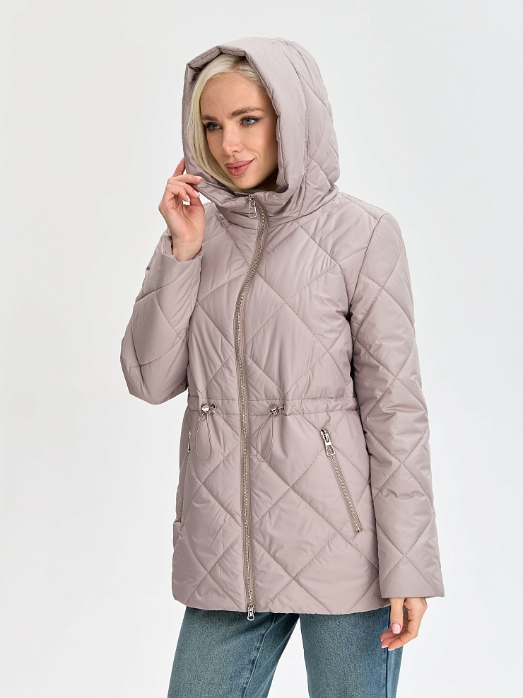 Куртка женская демисезонная LAWINTER, капучино, модель 84619