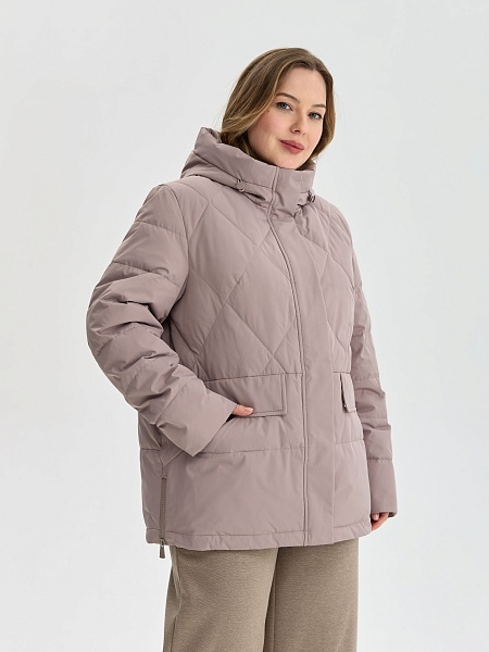 Куртка женская демисезонная LAWINTER, светлый капучино, модель 84623
