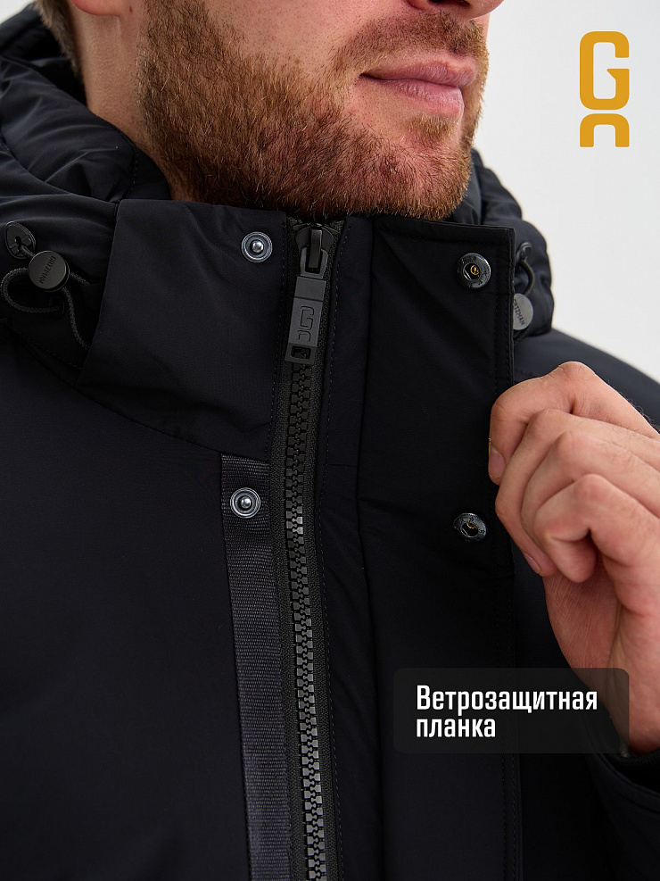 Куртка мужская зимняя GRIZMAN, темно-синяя, модель 75423