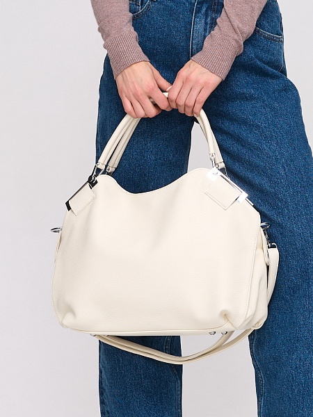 Сумка PARISOT  модель 13162, цвет Молочный