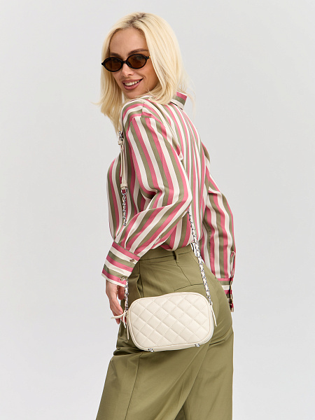 Сумка PARISOT  модель 14165, цвет Молочный