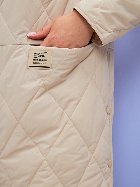 Куртка LAWINTER  модель 83393, цвет Молочный