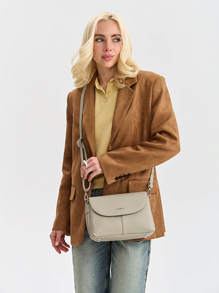 Сумка PARISOT  модель 14144, цвет Серо-бежевый