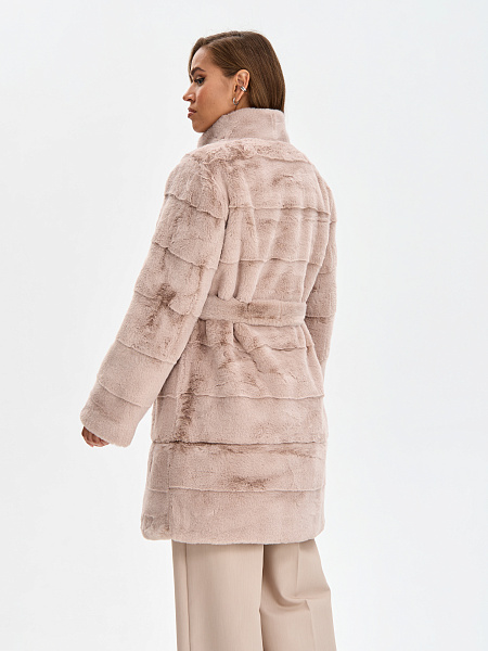Шуба LAWINTER  модель 53961, цвет Пудра
