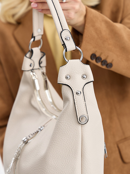 Сумка PARISOT  модель 14334, цвет Молочный