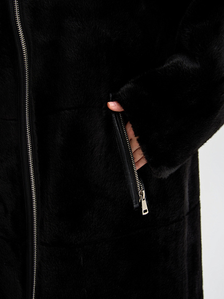 Дубленка LAWINTER  модель 35253, цвет Черный