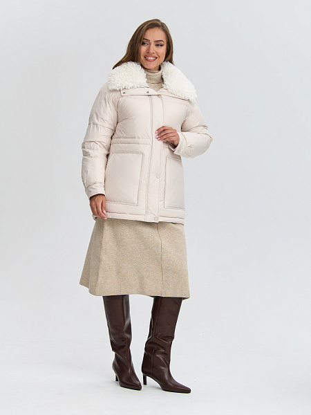 Куртка LAWINTER  модель 85909, цвет Молочный