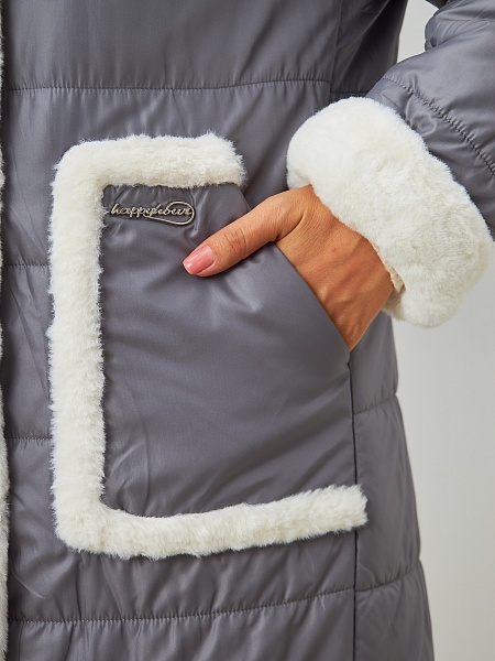 Куртка LAWINTER  модель 83760, цвет Серый