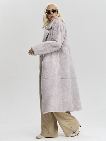 Шуба LAWINTER  модель 53933, цвет Лиловый