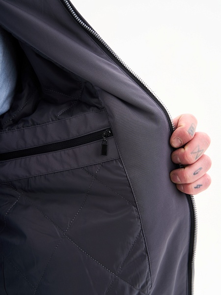 Куртка GRIZMAN  модель 73296, цвет Темно-серый