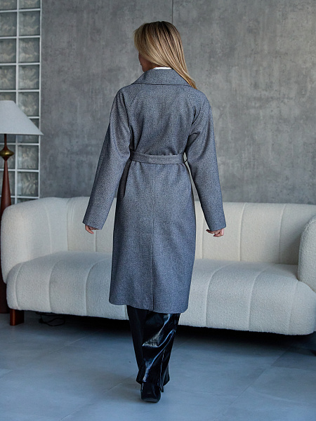 Пальто LAWINTER  модель 84867, цвет Темно-серый