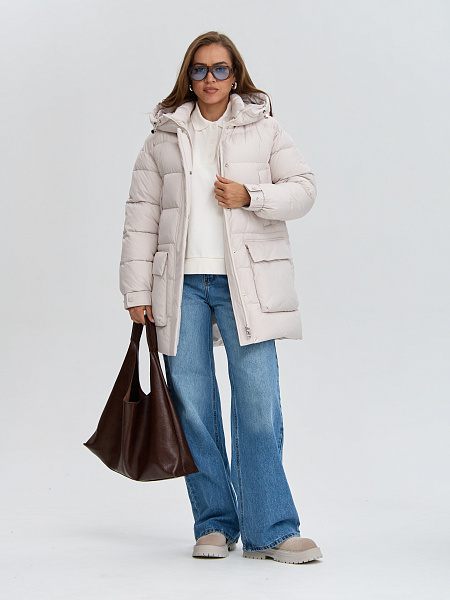 Куртка LAWINTER  модель 85544, цвет Молочный