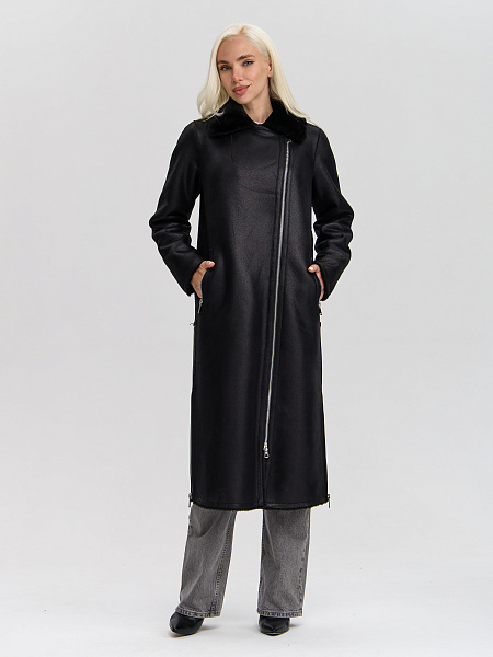 Дубленка LAWINTER  модель 34499, цвет Черный