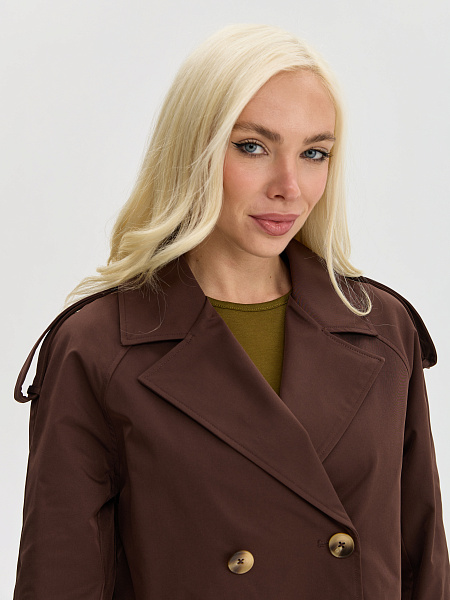 Куртка LAWINTER  модель 85642, цвет Коричневый