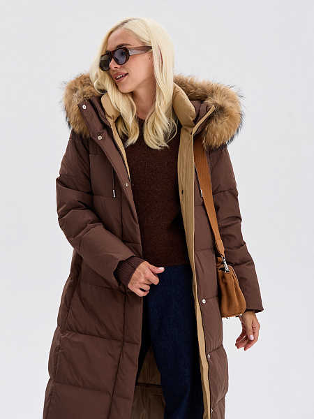 Куртка LAWINTER  модель 83382, цвет Коричневый