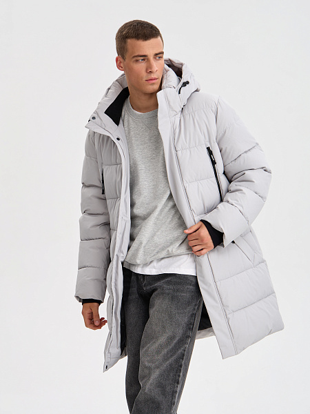Куртка GRIZMAN  модель 7327, цвет Светло-серый