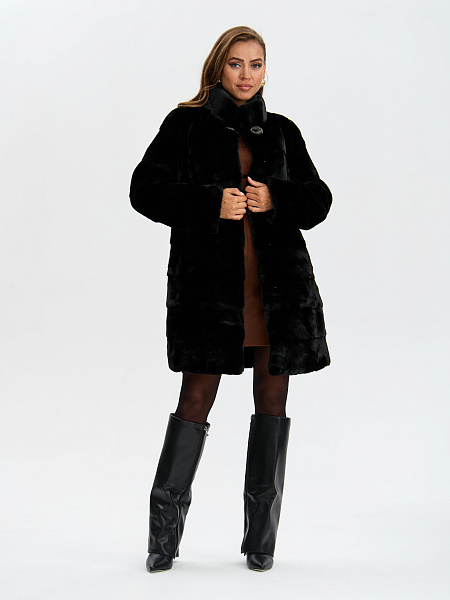 Шуба LAWINTER  модель 53961, цвет Черный