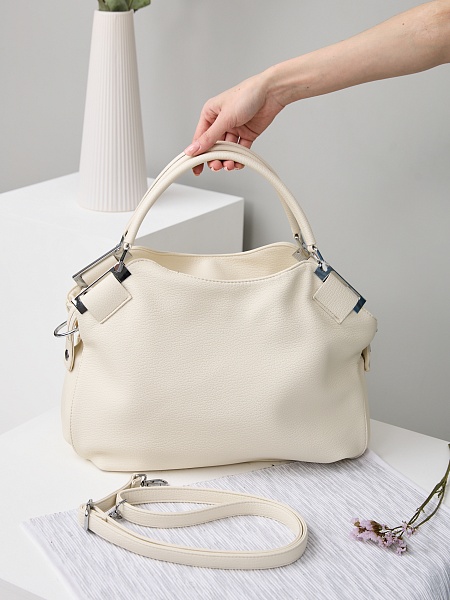 Сумка PARISOT  модель 13162, цвет Молочный