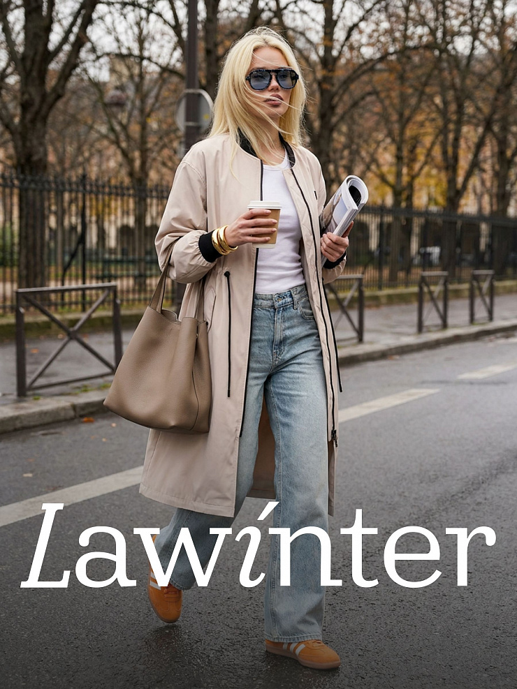 Плащ женский осенний LAWINTER, молочный, модель 82433