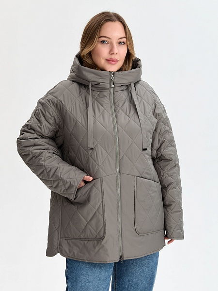 Куртка женская демисезонная LAWINTER, хаки, модель 84856