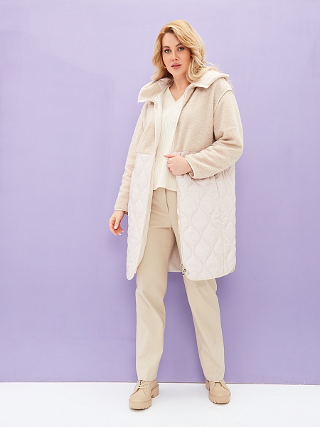 Куртка LAWINTER  модель 81458, цвет Молочный