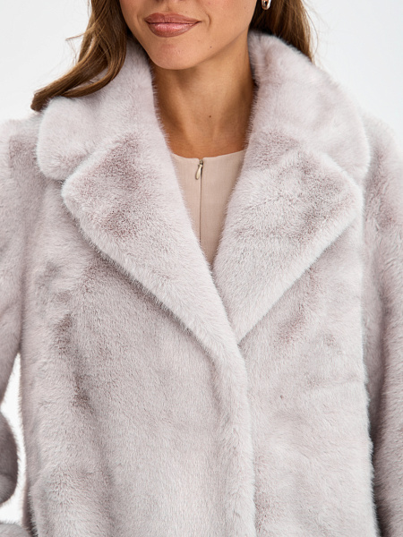 Шуба LAWINTER  модель 5391, цвет Лиловый