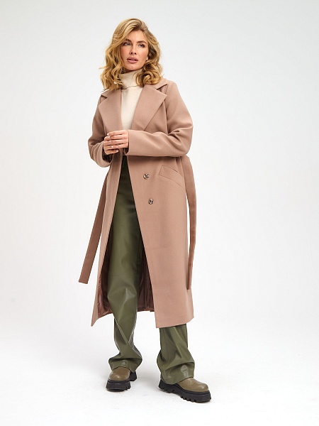 Пальто NAPOLITA  модель 81525, цвет Бежевый