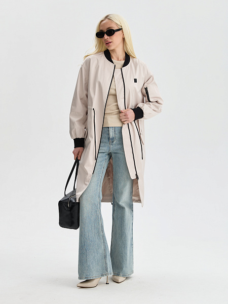 Куртка LAWINTER  модель 82433, цвет Молочный