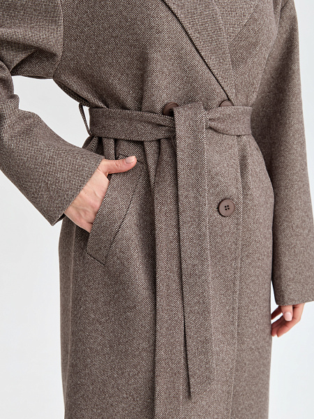 Пальто LAWINTER  модель 83891, цвет Мокко