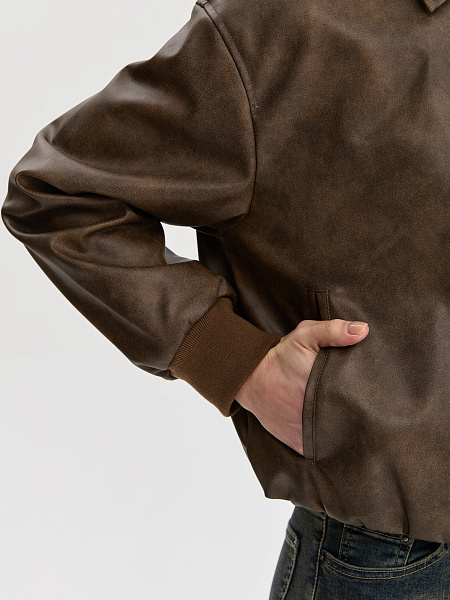 Куртка LAWINTER  модель 25916, цвет Коричневый