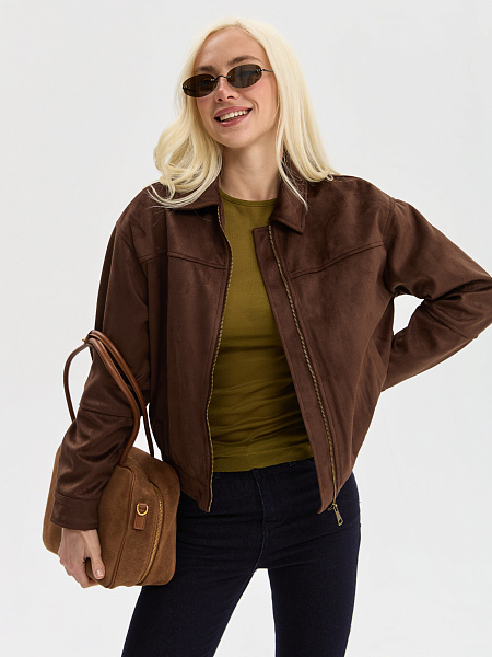 Куртка LAWINTER  модель 25573, цвет Коричневый