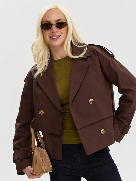 Куртка LAWINTER  модель 85642, цвет Коричневый