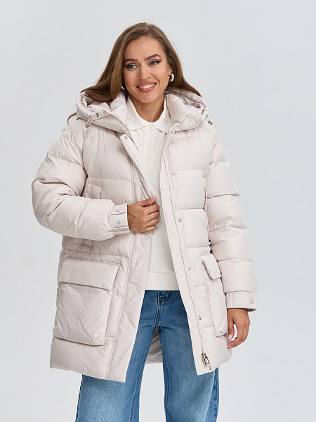 Куртка LAWINTER  модель 85544, цвет Молочный