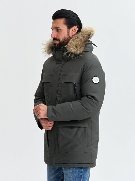 Куртка GRIZMAN  модель 7543, цвет Темно-серый