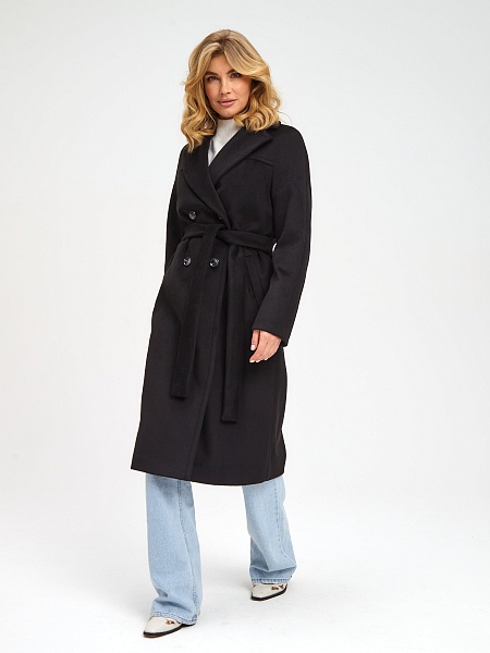 Пальто NAPOLITA  модель 82201, цвет Черный