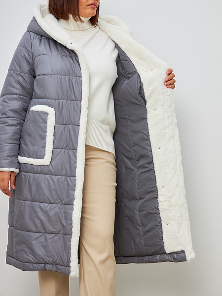 Куртка LAWINTER  модель 83760, цвет Серый