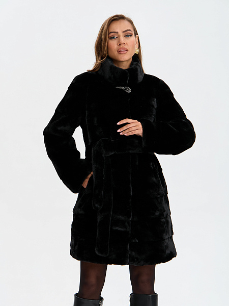 Шуба LAWINTER  модель 53961, цвет Черный